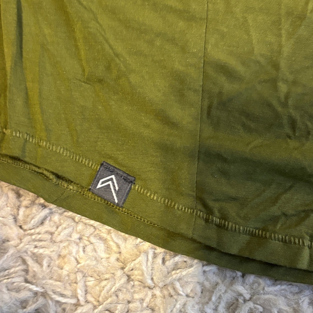 Oner Active Olive Green Women's Crop Top - Picture 3 of 4